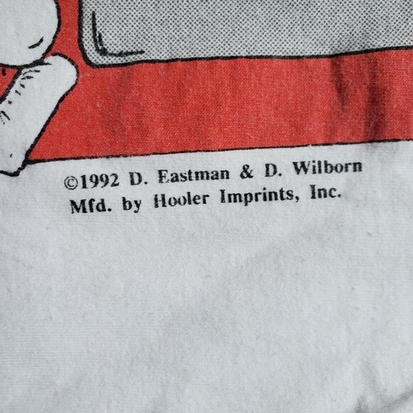 MC Escher "Escher sketch" tee shirt sz L 1992 - Picture 3 of 5